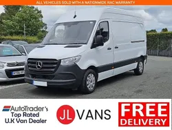 White Used 2022 Mercedes Sprinter Premium Van | £19,925 (Good price)