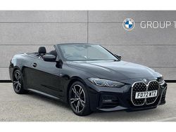 Black sapphire Used 2023 BMW 430 Cabriolet M Sport Cabriolet | £31,295