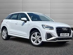White Used 2021 Audi Q2 S-Line SUV | £21,722 (Fair price)