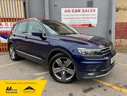 Blue Used 2019 VW Tiguan SEL SUV | £11,490 (Fair price)