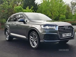 Grey Used 2018 Audi Q7 S-Line SUV | £23,350 (Super price)