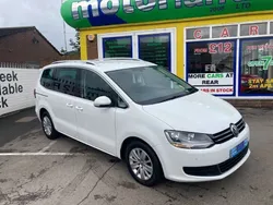 White Used 2017 VW Sharan SE MPV | £13,999 (Fair price)