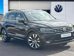 Black Used 2019 VW Tiguan R-line SUV | £20,690 (Good price)