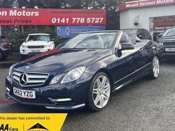 Blue Used 2012 Mercedes E350 Cabriolet | £10,995 (Fair price)