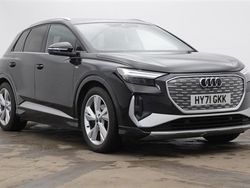 Black Used 2021 Audi Q4 e-tron S-Line SUV | £23,994
