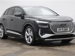 Black Used 2021 Audi Q4 e-tron S-Line SUV | £23,994 (Good price)