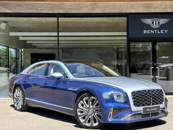 Grey/blue Used 2025 Bentley Flying Spur Mulliner Sedan | £224,950