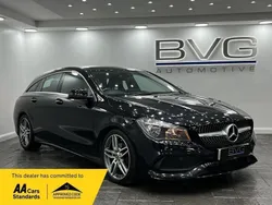 Black Used 2018 Mercedes CLA200 Shooting Brake AMG line Estate | £11,994 (Good price)