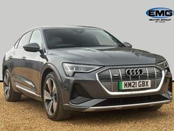 Grey Used 2021 Audi e-tron Sportback S-Line SUV | £19,495 (Fair price)