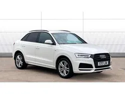 White Used 2017 Audi Q3 S-Line SUV | £13,728 (Fair price)