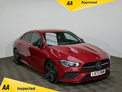 Red Used 2022 Mercedes CLA200 AMG Line Premium Coupe | £22,514 (Fair price)