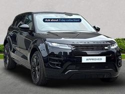 Black Used 2025 Land Rover Range Rover evoque Estate | £43,713