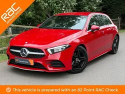 Red Used 2018 Mercedes A200 AMG line Hatchback | £14,290 (Fair price)