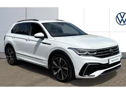 White Used 2022 VW Tiguan R-line SUV | £26,707 (Fair price)