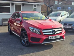 Red Used 2015 Mercedes GLA200 AMG line SUV | £10,995 (A bit pricey)