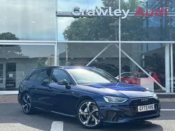 Blue Used 2023 Audi A4 Black Edition Estate | £35,750 (Expensive)