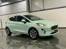 Green Used 2017 Ford Fiesta Titanium Hatchback | £8,798 (A bit pricey)