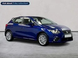 Blue Used 2021 Seat Ibiza SE Technology Hatchback | £11,729 (Fair price)