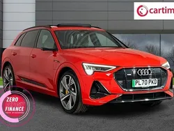 Red Used 2020 Audi e-tron Advanced SUV | £26,999