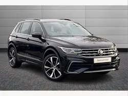 Nightshade blue Used 2022 VW Tiguan R-line SUV | £26,995 (Fair price)