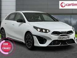 White Used 2024 Kia Ceed GT-Line Hatchback | £17,590 (Fair price)