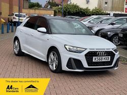 White Used 2018 Audi A1 S-Line Hatchback | £14,099 (Fair price)