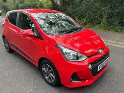 Red Used 2018 Hyundai i10 Premium Hatchback | £8,800 (Fair price)