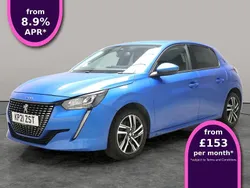Blue Used 2021 Peugeot 208 Allure Hatchback | £11,504 (Fair price)