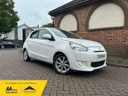 White Used 2014 Mitsubishi Mirage Hatchback | £2,945 (Fair price)