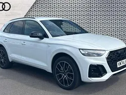 White Used 2024 Audi Q5 Black Edition SUV | £42,641 (Expensive)