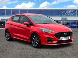Red Used 2022 Ford Fiesta ST-Line Hatchback | £15,295 (Fair price)
