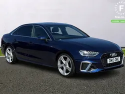 Blue Used 2023 Audi A4 S-Line Sedan | £21,099 (Good price)