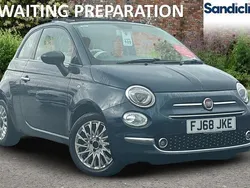Blue Used 2020 Fiat 500 Lounge Hatchback | £7,500 (Fair price)