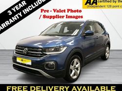 Blue Used 2021 VW T-Cross SEL SUV | £14,895 (Fair price)