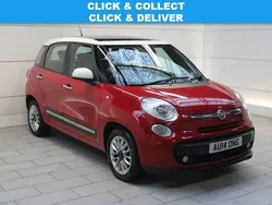 Red Used 2014 Fiat 500L Lounge MPV | £4,250 (Fair price)