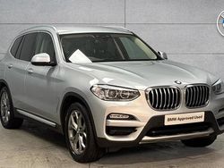 Silver Used 2018 BMW X3 xLine SUV | £20,295 (Fair price)