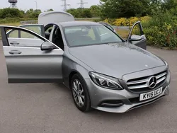 Silver Used 2015 Mercedes C250 Sedan | £9,695 (Fair price)