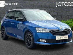 Blue Used 2020 Skoda Fabia Monte Carlo Hatchback | £9,995 (Fair price)