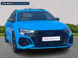 Blue Used 2022 Audi RS3 Sport Hatchback | £47,675 (A bit pricey)