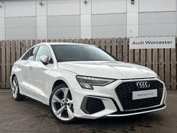 White Used 2024 Audi A3 S-Line Sedan | £24,795 (Fair price)
