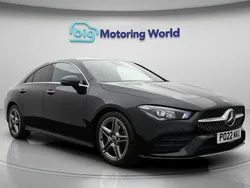 Black Used 2022 Mercedes CLA180 AMG Line Premium Sedan | £22,900 (Fair price)