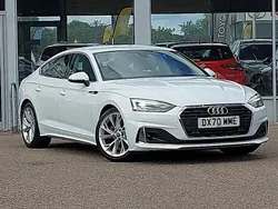 White Used 2020 Audi A5 Sport Coupe | £21,998 (Fair price)