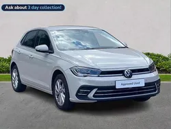 Grey Used 2022 VW Polo Style Hatchback | £16,079 (Fair price)