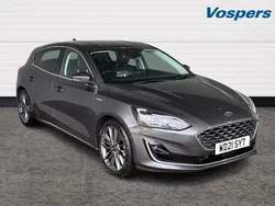 Magnetic (exclusive paint) Used 2021 Ford Focus Vignale Hatchback | £13,150 (Fair price)