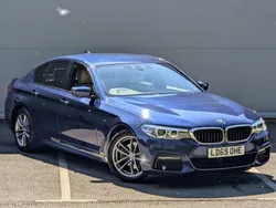 Blue Used 2019 BMW 520 M Sport Sedan | £18,295 (Good price)
