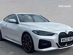 White Used 2022 BMW 420 M Sport Coupe | £29,890 (Fair price)