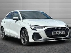Glacier white New 2025 Audi A3 e-tron S-Line Hatchback | £29,999 (Super price)