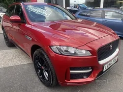 Red Used 2016 Jaguar F-Pace R-Sport SUV | £10,900 (Fair price)