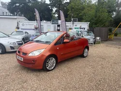 Orange Used 2008 Mitsubishi Colt Cabriolet | £2,999