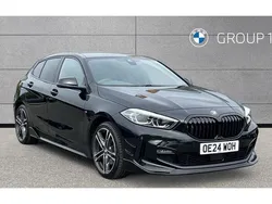 Black Used 2024 BMW 116 M Sport Hatchback | £24,895 (Fair price)